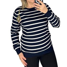 Фотография Свитер женский 24004 navy р.48-52 "PULSE" недорого оптом от прямого поставщика