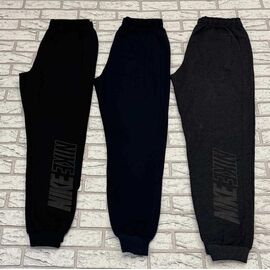Штани спортивні підліткові S871 navy р.42-50 "Shon" недорого оптом від прямого постачальника