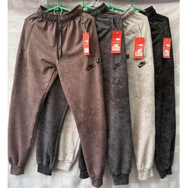 Штани спортивні підліткові S879 black р.36-44 "Shon" недорого оптом від прямого постачальника