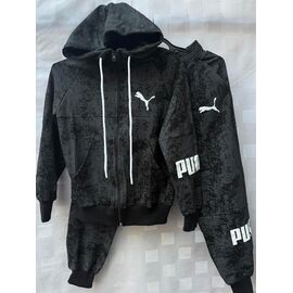 Фотография Костюм спортивный подростковый S937 black р.36-44 "Shon" недорого оптом от прямого поставщика