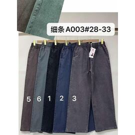 Джинси жіночі A003-5 brown р.28-33 "Immei" недорого оптом від прямого постачальника