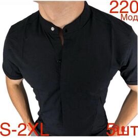 Сорочка чоловіча літня 220-0 black р.46-54 "EMRE" недорого оптом від прямого постачальника
