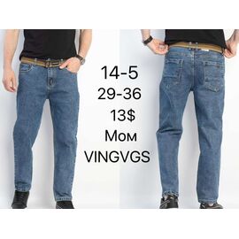 Джинси чоловічі 14-5 blue р.29-36 "God Baron" недорого оптом від прямого постачальника