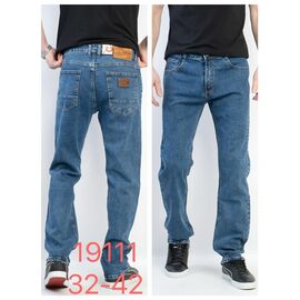 Джинси чоловічі 19111 blue р.32-42 "God Baron" недорого оптом від прямого постачальника