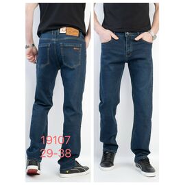 Джинси чоловічі 19107 blue р.29-38 "God Baron" недорого оптом від прямого постачальника