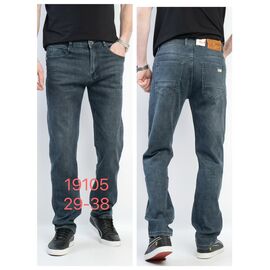 Джинси чоловічі 19105 blue р.29-38 "God Baron" недорого оптом від прямого постачальника