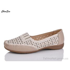 Мокасини жіночі демісезонні Літо 2559-12 (8 пар р.37-42) "Chunsen" недорого оптом від прямого постачальника