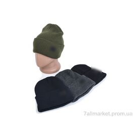 Шапка чоловіча Зима 9-23 mix (5 шт. р.сіткаOne size) "TUZZI" недорого оптом від прямого постачальника