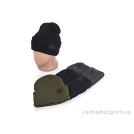 Шапка чоловіча Зима 9-24 mix (5 шт. р.сіткаOne size) "TUZZI" недорого оптом від прямого постачальника