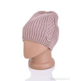 Жіноча шапка Зима 9-26 pink (5 шт. р.сіткаOne size) "TUZZI" недорого оптом від прямого постачальника