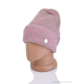 Жіноча шапка Зима 9-27 d.pink (5 шт. р.сіткаOne size) "TUZZI" недорого оптом від прямого постачальника