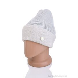 Жіноча шапка Зима 9-27 grey (5 шт. р.сіткаOne size) "TUZZI" недорого оптом від прямого постачальника