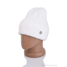 Жіноча шапка Зима 9-27 white (5 шт. р.сіткаOne size) "TUZZI" недорого оптом від прямого постачальника