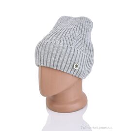 Жіноча шапка Зима 9-28 grey (5 шт. р.сіткаOne size) "TUZZI" недорого оптом від прямого постачальника