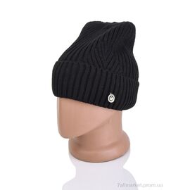 Жіноча шапка Зима 9-28 black (5 шт. р.сіткаOne size) "TUZZI" недорого оптом від прямого постачальника