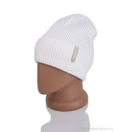 Жіноча шапка Зима 9-29 white (5 шт. р.сіткаOne size) "TUZZI" недорого оптом від прямого постачальника