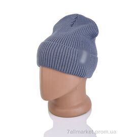 Жіноча шапка Зима 9-30 navy (5 шт. р.сіткаOne size) "TUZZI" недорого оптом від прямого постачальника