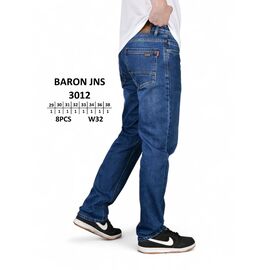 Джинси чоловічі 3012 blue р.29-38 "God Baron" недорого оптом від прямого постачальника