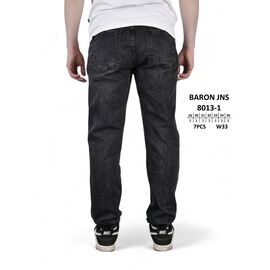 Фотография Джинсы мужские 8013-1 black р.29-36 "God Baron" недорого оптом от прямого поставщика