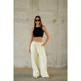 Фотография Штаны спортивные женские 20031 yellow р.S-L "Little Secret" недорого оптом от прямого поставщика