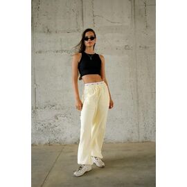 Фотография Штаны спортивные женские 19717 yellow р.M-XL "Little Secret" недорого оптом от прямого поставщика