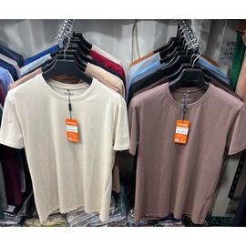 Фотография Футболка мужская 1100 l.grey р.3XL-6XL "Vip Stendo" недорого оптом от прямого поставщика