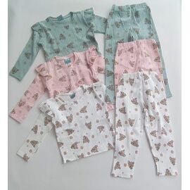 Костюм дитячий на дівчинку 14288 pink р.3-7 "Meloria" недорого оптом від прямого постачальника