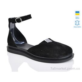 Туфлі жіночі стильні Літо 2225-065 чорний з. (6 пар р.37-41) "Sali" недорого оптом від прямого постачальника