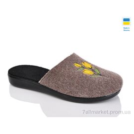 Тапки жіночі для будинку Весна/осінь 131-13 (6 пар р.37-41) "Inblue" недорого оптом від прямого постачальника