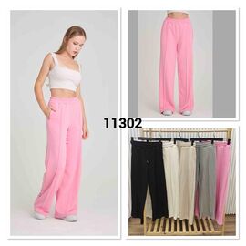Фотография Штаны спортивные женские 11302 pink р.42-48 "LOOK" недорого оптом от прямого поставщика