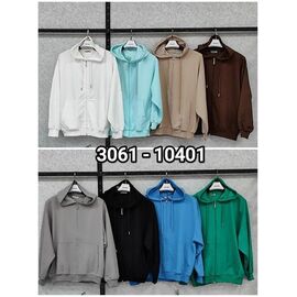 Кофта спортивна жіноча 3061 white р.50-60 "LOOK" недорого оптом від прямого постачальника