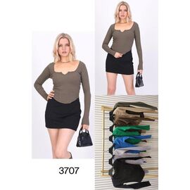 Светр жіночий 3707 blue р.42-48 "LOOK" недорого оптом від прямого постачальника