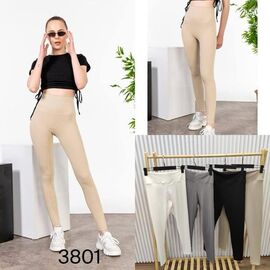 Лосини жіночі 3801 grey р.42-48 "LOOK" недорого оптом від прямого постачальника