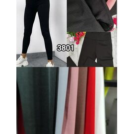 Лосини жіночі 3801-1 black р.42-48 "LOOK" недорого оптом від прямого постачальника