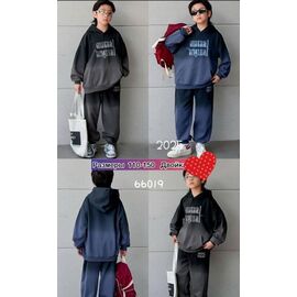 Фотография Костюм детский спортивный на мальчика 66019 black р.110-150 "Meloria" недорого оптом от прямого поставщика