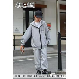 Костюм дитячий спортивний на хлопчика 99016 l.grey р.134-152 "Delfinka" недорого оптом від прямого постачальника