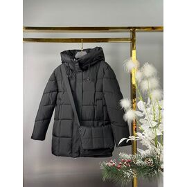 Фотография Курка детская зимняя на девочку CP66 black р.140-164 "Delfinka" недорого оптом от прямого поставщика