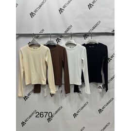 Светр жіночий 2670-1 beige р.S-XL "Met&March" недорого оптом від прямого постачальника