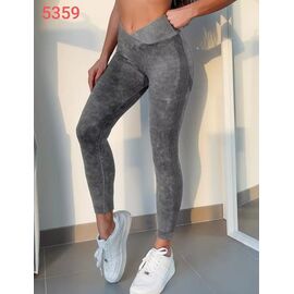 Фотография Лосины женские 5359 d.grey р.M-L "Met&March" недорого оптом от прямого поставщика