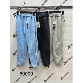 Штани спортивні жіночі 89009 l.grey р.S-L "Met&March" недорого оптом від прямого постачальника
