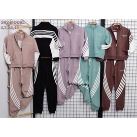 Фотография Костюм детский спортивный на девочку 343 brown р.6-10 "Meloria" недорого оптом от прямого поставщика