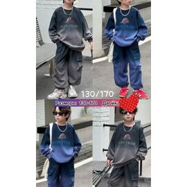 Фотография Костюм детский спортивный на мальчика 88042 blue р.130-170 "Meloria" недорого оптом от прямого поставщика