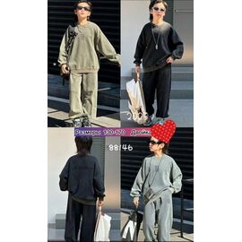 Фотография Костюм детский спортивный на мальчика 88146 grey р.130-170 "Meloria" недорого оптом от прямого поставщика