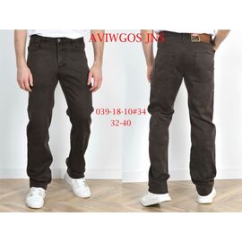 Джинси чоловічі 039-18-10 brown р.32-40 "God Baron" недорого оптом від прямого постачальника