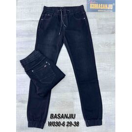 Джинси чоловічі W030-6 blue р.29-38 "God Baron" недорого оптом від прямого постачальника