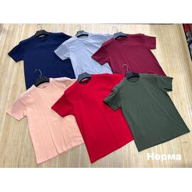 Футболка чоловіча NV621 grey р.M-3XL "Navas" недорого оптом від прямого постачальника