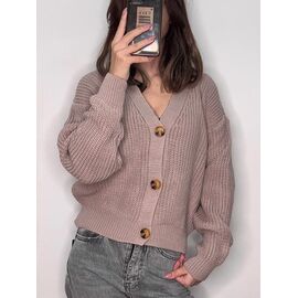 Кофта жіноча 1067 brown р.42-48 "Kosta" недорого оптом від прямого постачальника