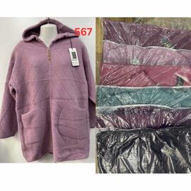 Фотография Кофта женская F567 mix р.58-60 "PALMIRA" недорого оптом от прямого поставщика