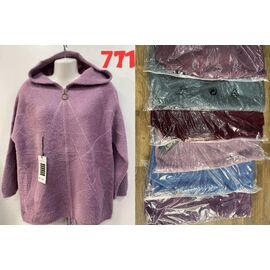 Фотография Кофта женская F711 mix р.54-58 "PALMIRA" недорого оптом от прямого поставщика