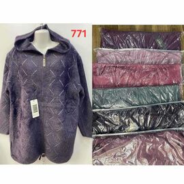 Фотография Кофта женская F771 mix р.58-60 "PALMIRA" недорого оптом от прямого поставщика